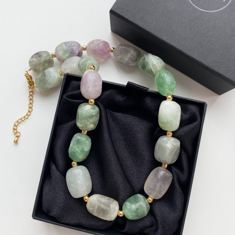 Чокер из флюорита - фото 3