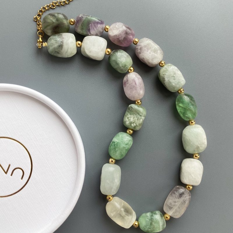 Чокер из флюорита - фото 4